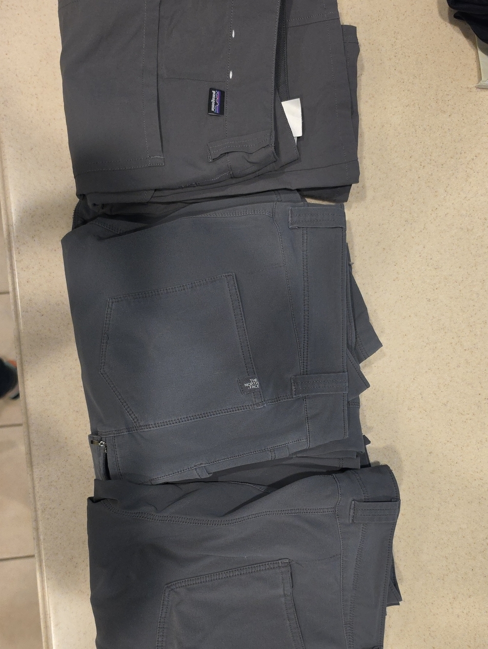 North Face And Patagonia Mens Climbing Pants